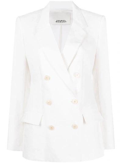 Shop Isabel Marant Outerwear In White