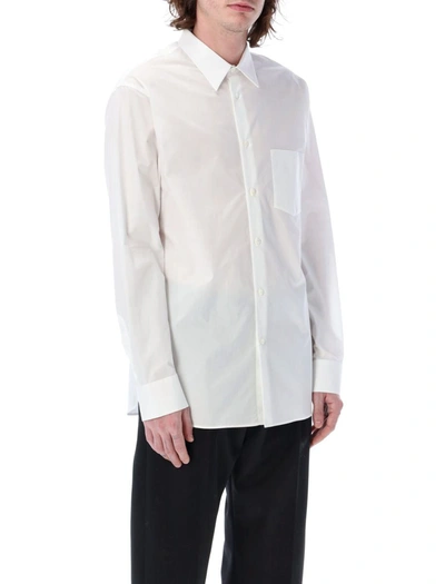 Shop Lanvin Patch Pocket Shirt In White