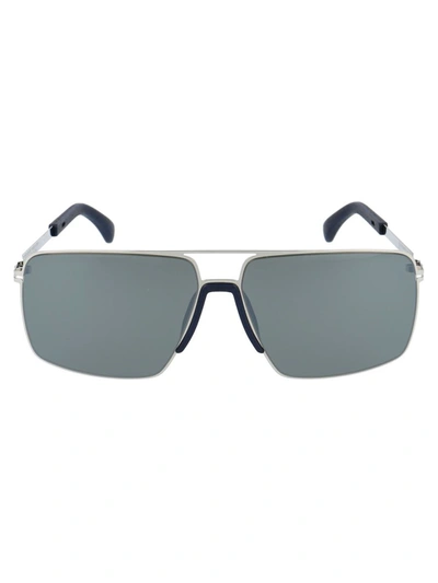 Shop Mykita Sunglasses In 309 Mh10 Navyblue/ssl