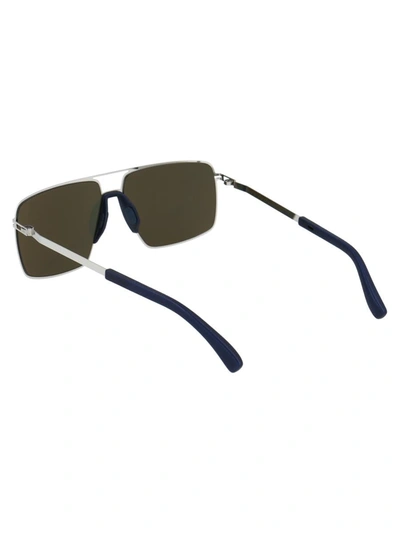 Shop Mykita Sunglasses In 309 Mh10 Navyblue/ssl