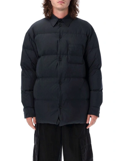 Off-white Off White Men Black Polyester Down Jacket In Black