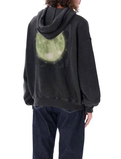 Shop Off-white Super Moon Over Hoodie In Black