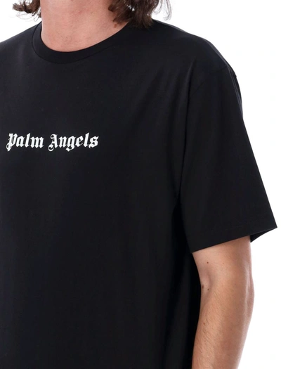 Shop Palm Angels Classic Logo T-shirt In Black
