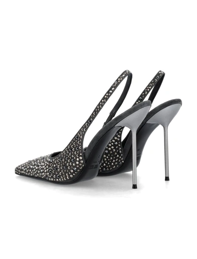 Shop Paris Texas Holly Lidia Slingback In Antracite