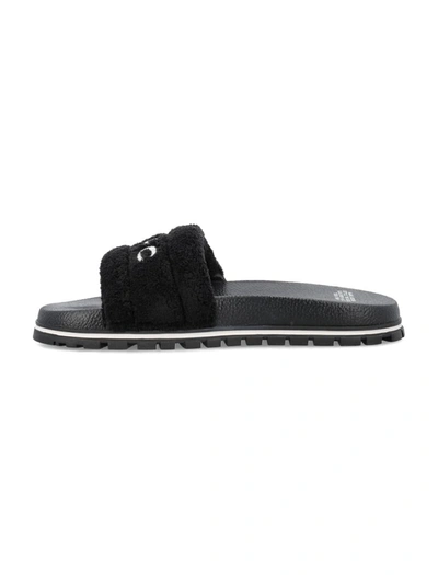Shop Marc Jacobs The Terry Slide In Black