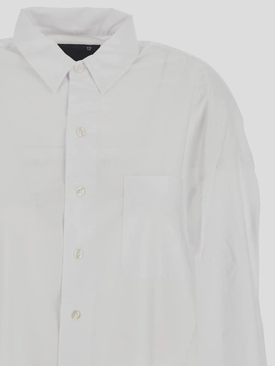 Shop R13 Boxy Button-up Shirt In White
