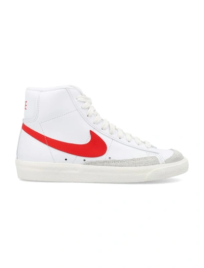 Shop Nike Blazer Mid '77 Women In White/habanero Red-sail