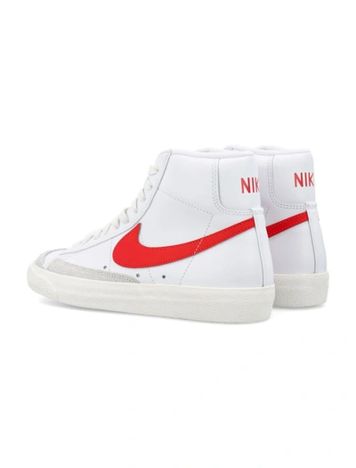 Shop Nike Blazer Mid '77 Women In White/habanero Red-sail