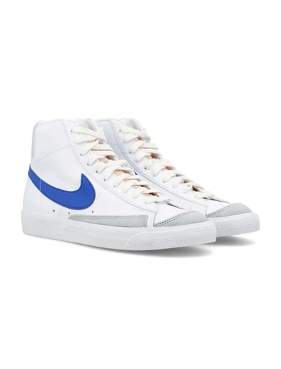 Shop Nike Blazer Mid '77 Vintage In White Game Royal