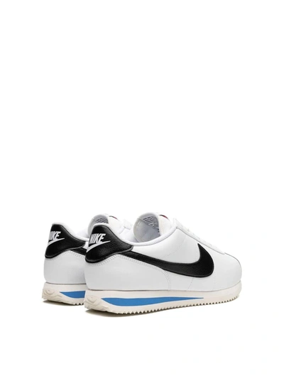 Shop Nike Cortez Low-top Sneakers In White