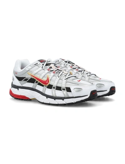 Shop Nike P-6000 Woman In White/varsity Red