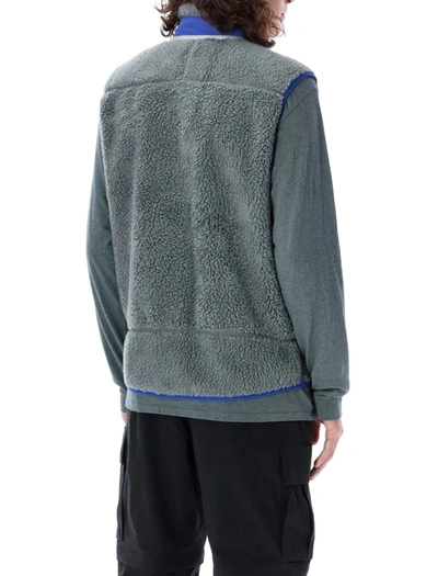 Shop Patagonia Classic Retro-x® Fleece Vest In Nuveau Green