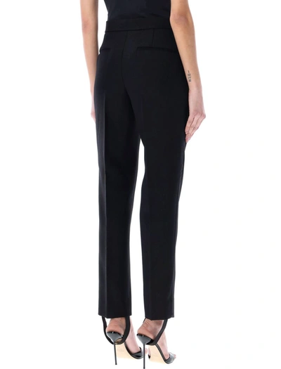 Shop Wardrobe.nyc Tuxedo Trousers In Black
