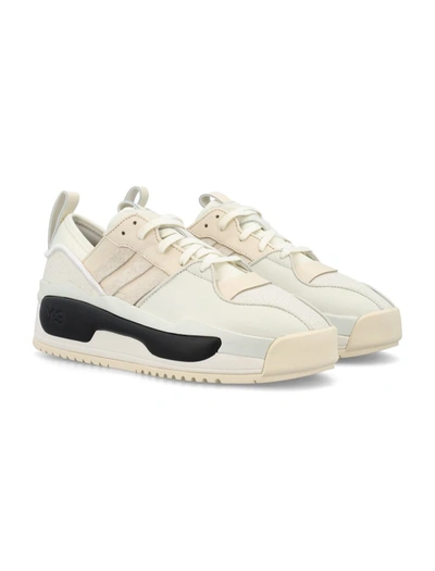 Shop Y-3 Adidas Rivalry Sneakers In Off White