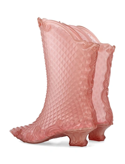 Shop Y/project Melissa Court Boot In Transp Pink
