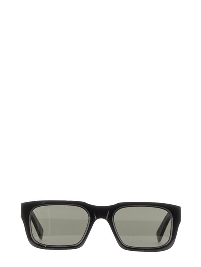Shop Retrosuperfuture Augustus Sunglasses Unisex In Black