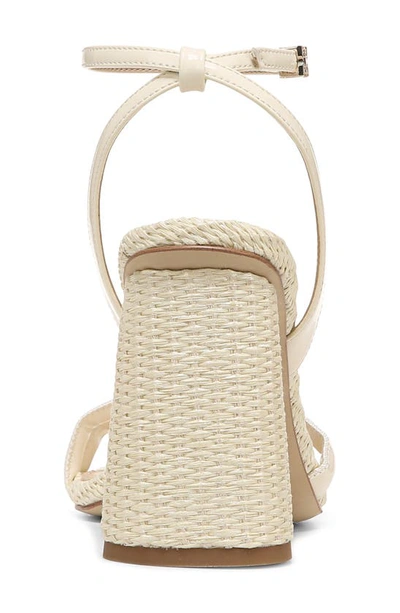 Sam Edelman Kia Womens Strappy Ankle Strap Heel Sandals In Porcelain