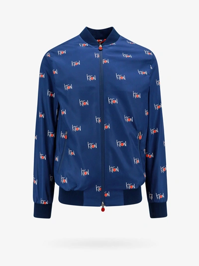 Shop Kiton Ciro Paone Jacket In Blue