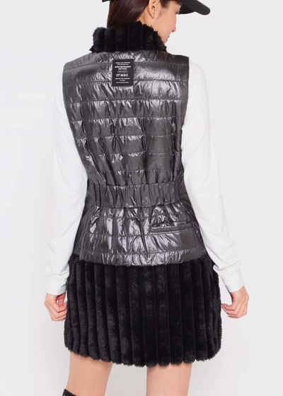 Shop Master Bunny Edition Black Sputtering X Fake Boa Dress
