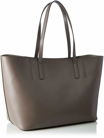 Shop Michael Kors Emry Large Top Zip Tote In Cinder