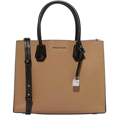 Shop Michael Kors Mercer Large Convertible Tote In Multi