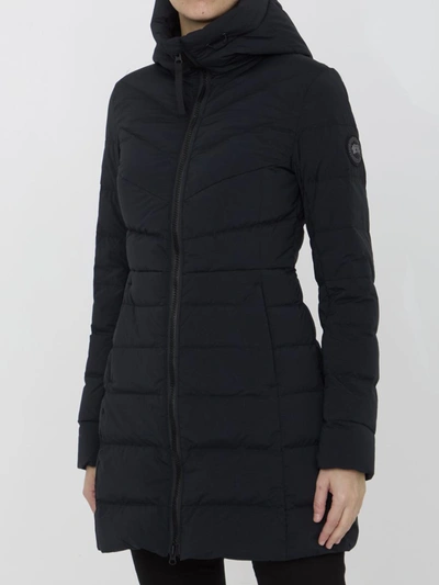 Canada Goose Clair Hooded Puffer Coat In Black | ModeSens