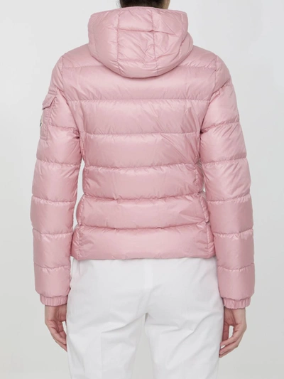 Shop Moncler Gles Short Down Jacket In Pink