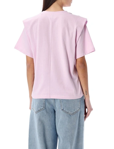 Shop Isabel Marant Étoile Zelitos T-shirt In Light Pink