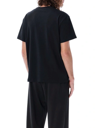 Shop Jw Anderson J.w. Anderson T-shirt With Logo Embroidery In Black