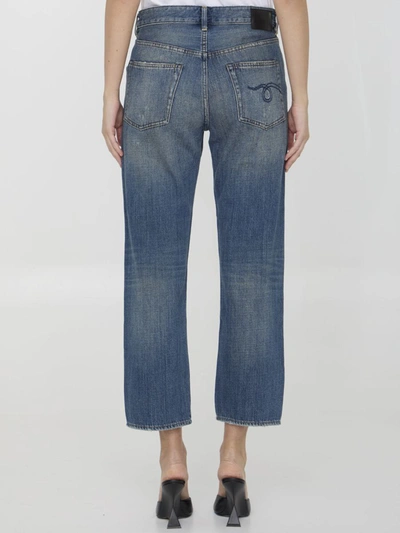 Shop R13 Romeo Jeans In Blue