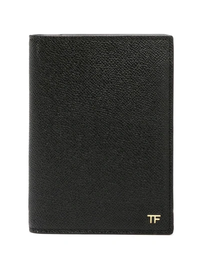 Shop Tom Ford Stationary Wallet Accessories In Black