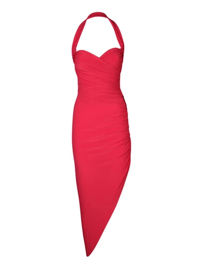 Shop Norma Kamali Dresses In Red