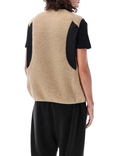 Shop Roa Wool Vest In Camel