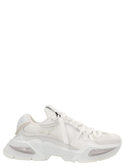 Shop Dolce & Gabbana Airmaster Sneakers White