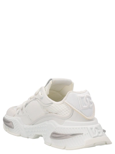 Shop Dolce & Gabbana Airmaster Sneakers White