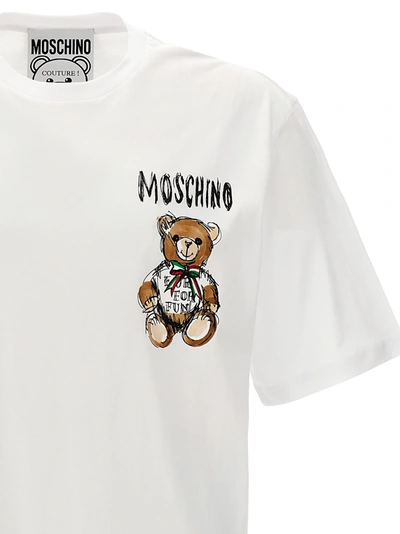 Shop Moschino Archive Teddy T-shirt White