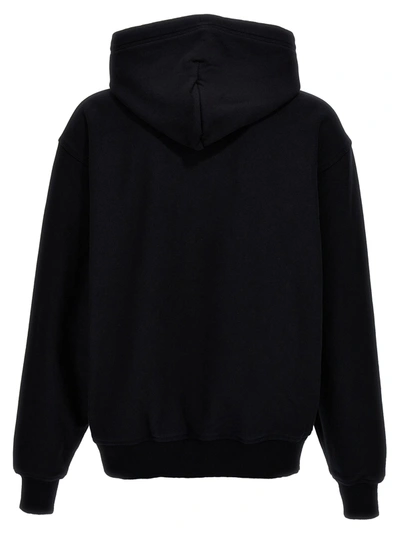 Shop Burberry Equestrian Knight Design Sweatshirt Black