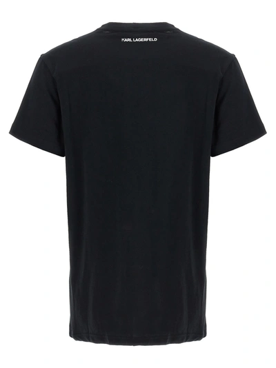 Shop Karl Lagerfeld Ikonik 2,0 Choupette T-shirt Black
