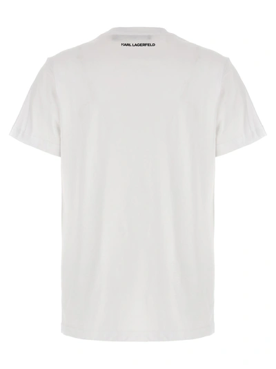 Shop Karl Lagerfeld Ikonik 2.0 T-shirt White
