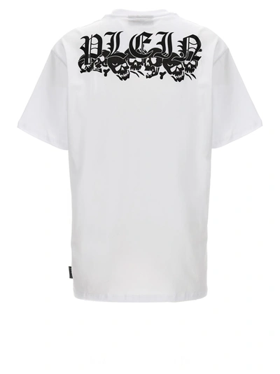 Shop Philipp Plein Logo T-shirt White/black