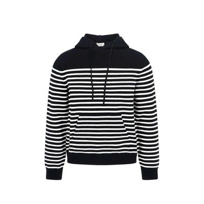 Shop Celine Wool And Cashmere Sweatshirt In Black