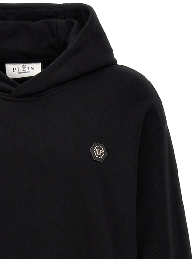 Shop Philipp Plein Skull&bones Sweatshirt Black