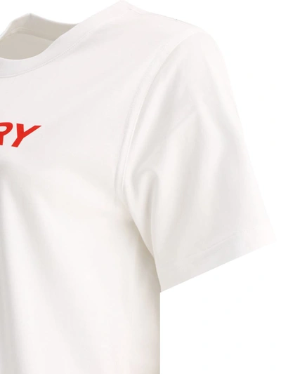Shop Burberry "margot" T-shirt In White