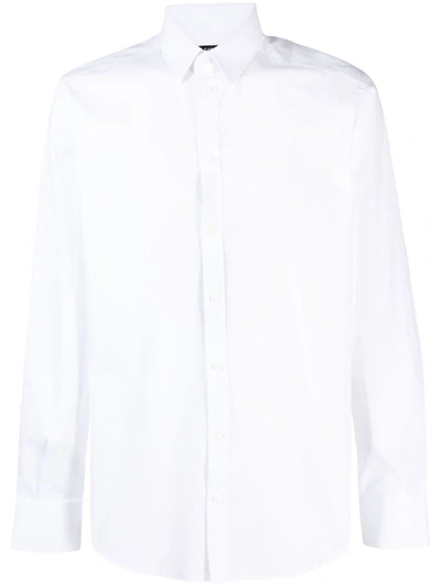 Shop Dolce & Gabbana Long-sleeve Shirt In White