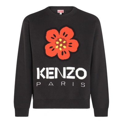 Shop Kenzo Sweaters Black