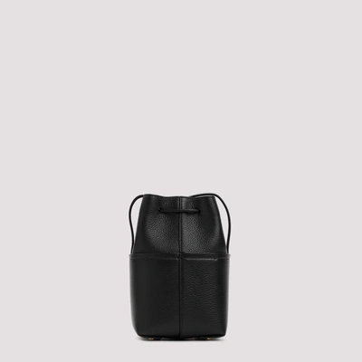 Shop Ferragamo Salvatore   Mini Bag Gancino Soft In Black