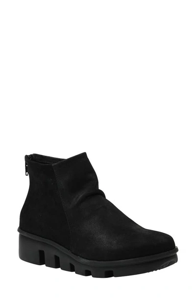 Shop L'amour Des Pieds Hadirat Boot In Black Weathered Leather