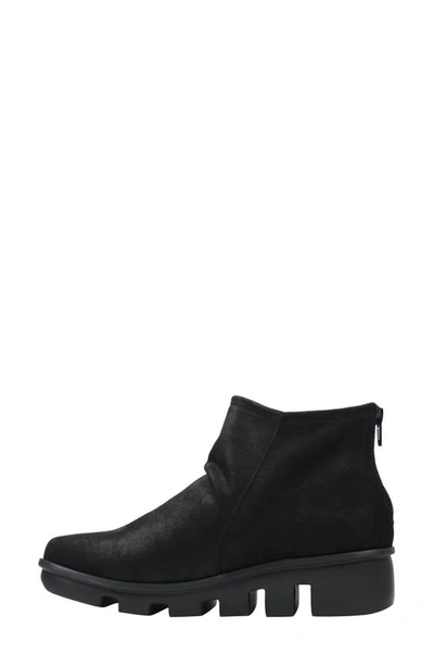 Shop L'amour Des Pieds Hadirat Boot In Black Weathered Leather
