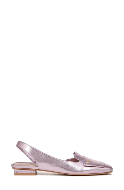 Shop Franco Sarto Teagan Slingback Half D'orsay Flat In Pink