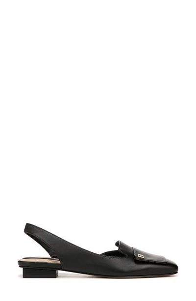 Franco Sarto Teagan Womens Leather Square Toe D'orsay In Black